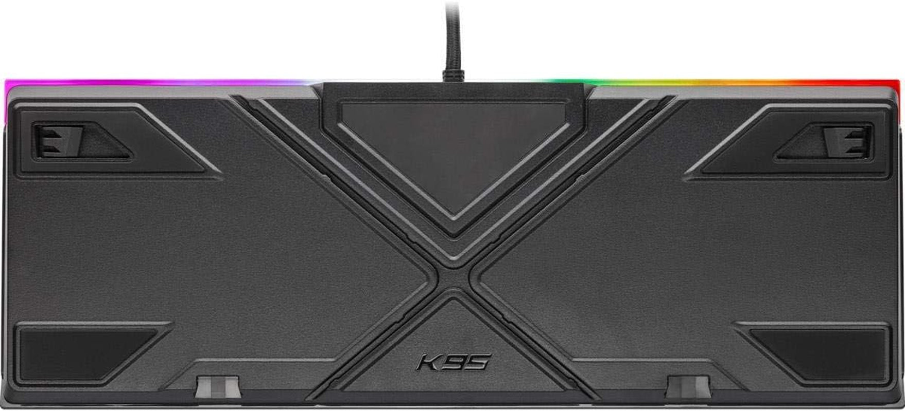 K95 RGB Platinum XT Mechanical Gaming Keyboard, Backlit RGB LED, Cherry MX RGB Brown, Black